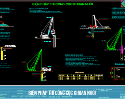 Biện Pháp Thi Công Cọc Khoan Nhồi