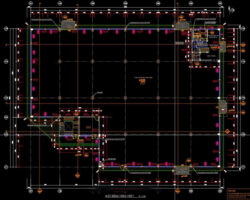 Autocad nhà máy chế biến dây cáp điện robot quy mô 11.000m2