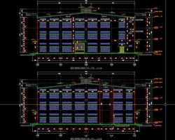 Autocad nhà máy chế biến dây cáp điện robot quy mô 11.000m2