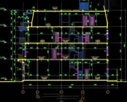 Bản vẽ + dự toán kinh phí excel nhiều nhà liền kế khu nhà ở centerhills