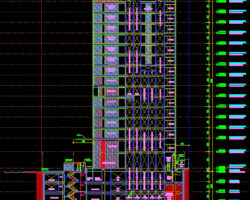 Bản vẽ KT+KC+MEP Five Star Building