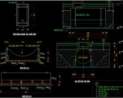 Bản vẽ trạm đổ xăng đầy đủ