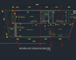 Full bản vẽ nhà phố gồm autocad kiến trúc, kết cấu, điện nước và dựng 3d sketchup đẹp dùng tham khảo và thi công