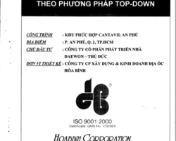 Biện pháp thi công tầng hầm theo phương pháp Top Down