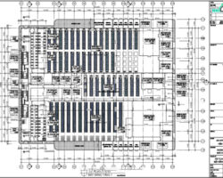 Thiết kế hạ tầng phụ trợ Nhà xưởng công nghiệp 2 tầng 90x120m