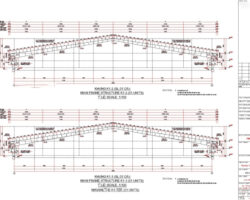 Nhà xưởng vượt nhịp 62m nhà máy vắt sữa khung Zamil 1 tầng kích thước 62x82m