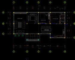 Biệt thự mái nhật 2 tầng kích thước 8.82×17.64m