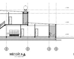 Nhà phố gác lửng 5,2x20m