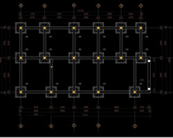 Bản vẽ chi tiết Biệt thự 1 tầng hiện đại mái nhật 8.5×17.2m