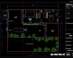 Nhà phố 4 tầng kích thước 5x18m