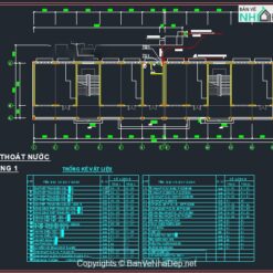 Alternative view of File cad bản vẽ cải tạo trường tiểu học 2 tầng chi tiết
